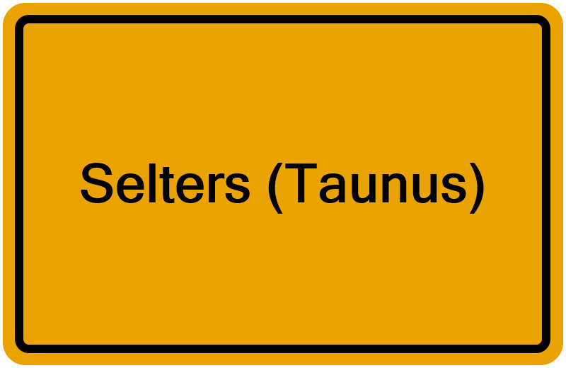 Handelsregisterauszug Selters (Taunus)